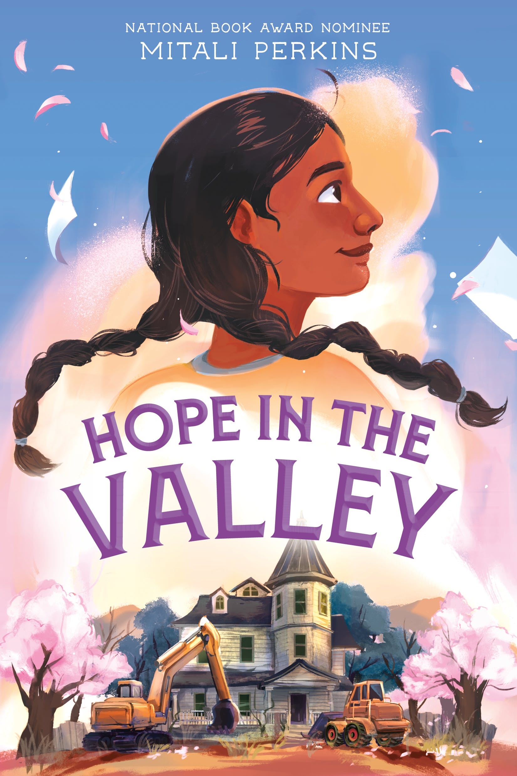 Book Cover of Hope in the Valley by Mitali Perkins