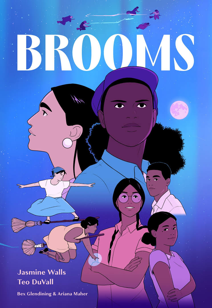 Book Cover of Brooms by Jasmine Walls