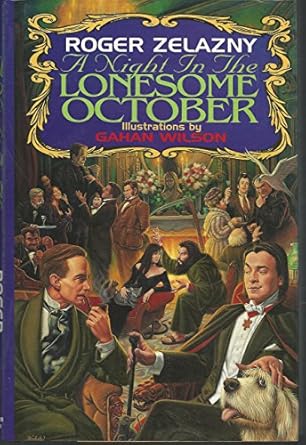 cover of the book "A Night in the Lonesome October"