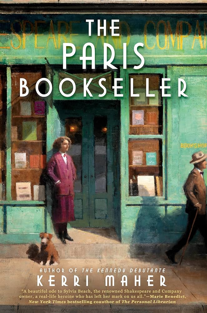 The Paris Bookseller book cover