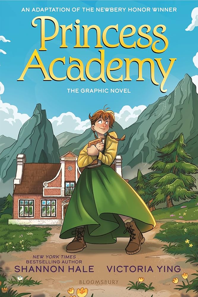 Cover Art for Princess Academy: The Graphic Novel by Shannon Hale