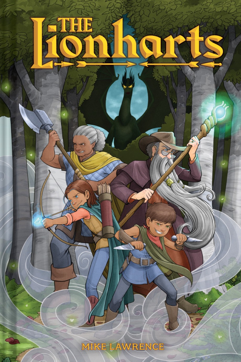 Cover art for The Lionharts by Mike Lawrence