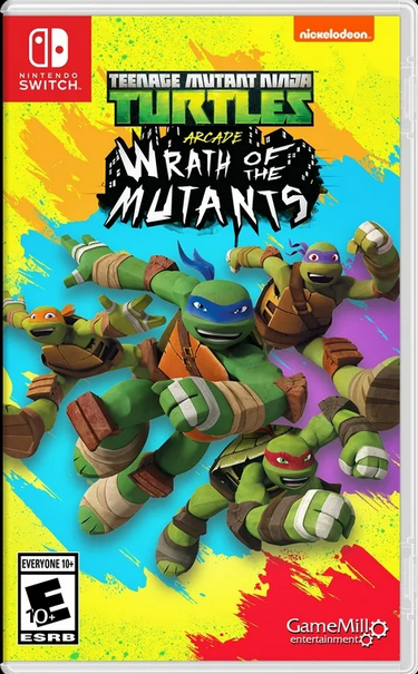 Game Cover of TMNT Arcade: Wrath of the Mutants