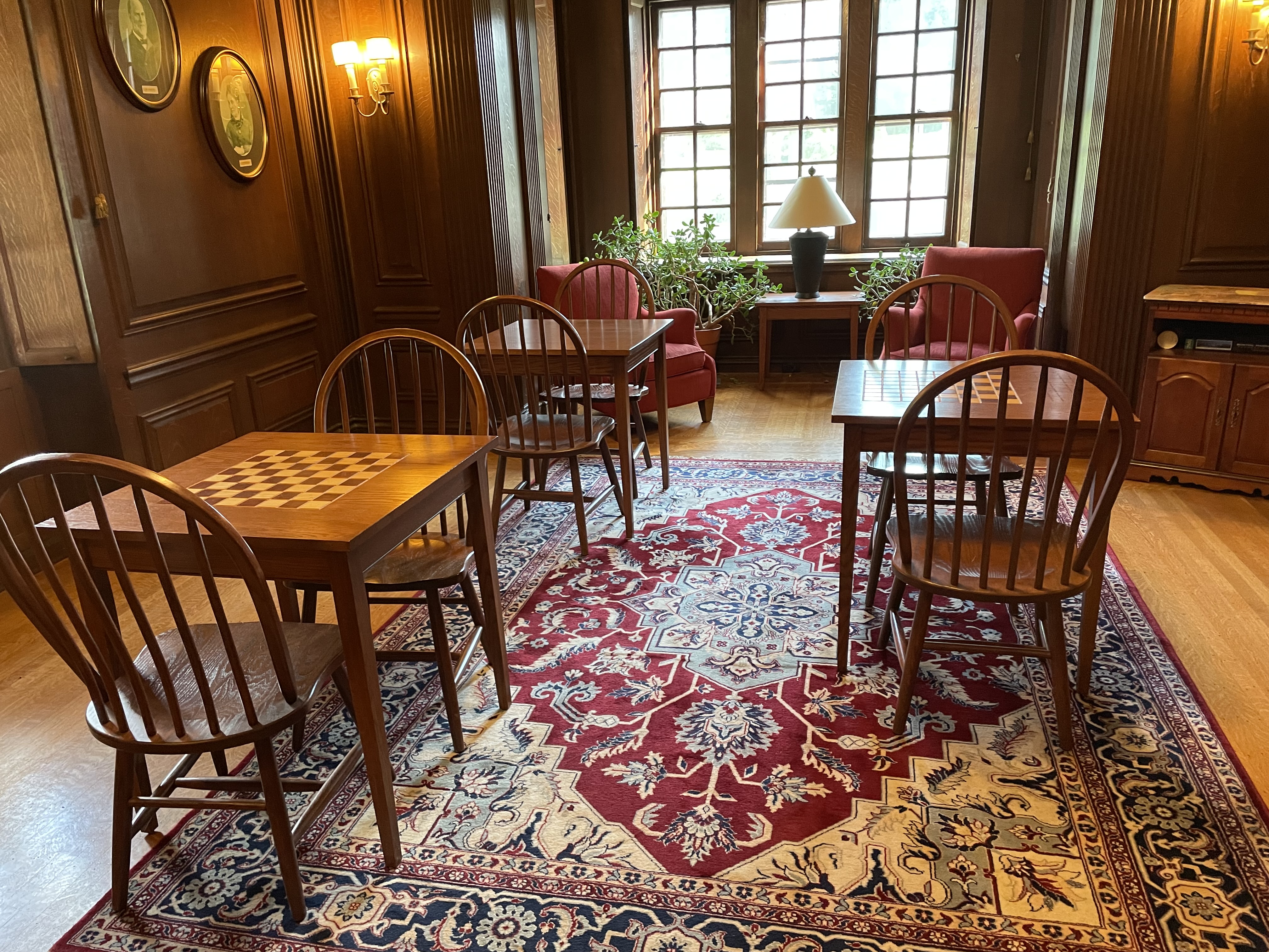 individual 2-seat tables