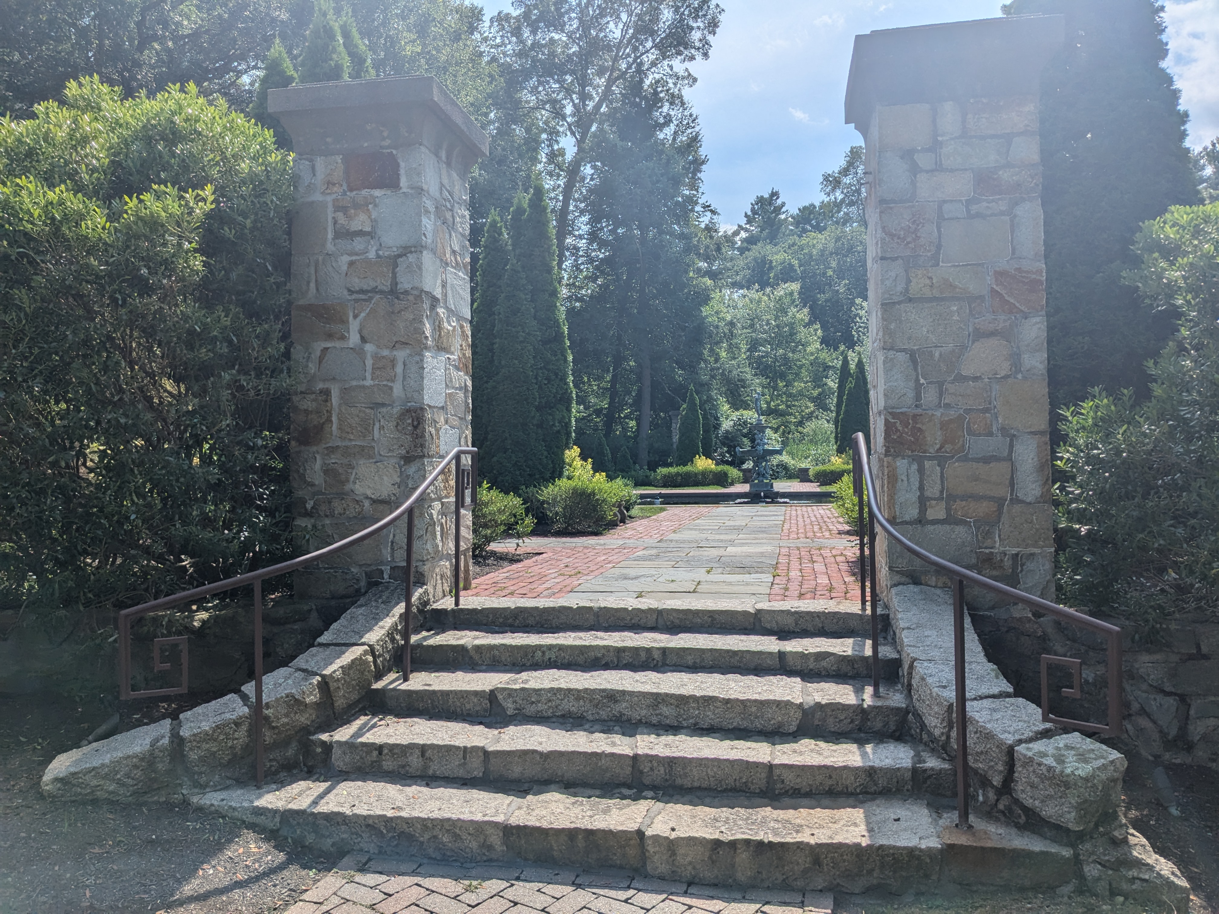 Garden entrance