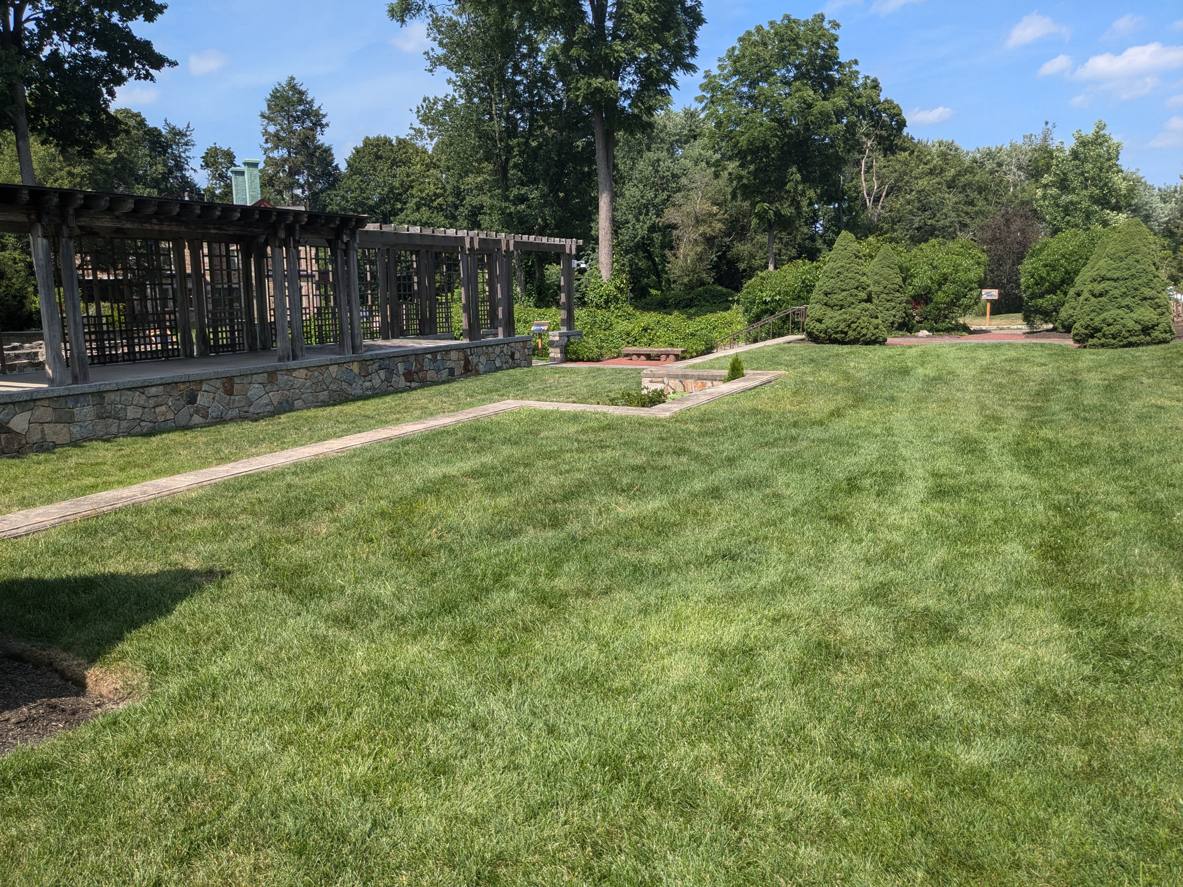 Garden southeast view