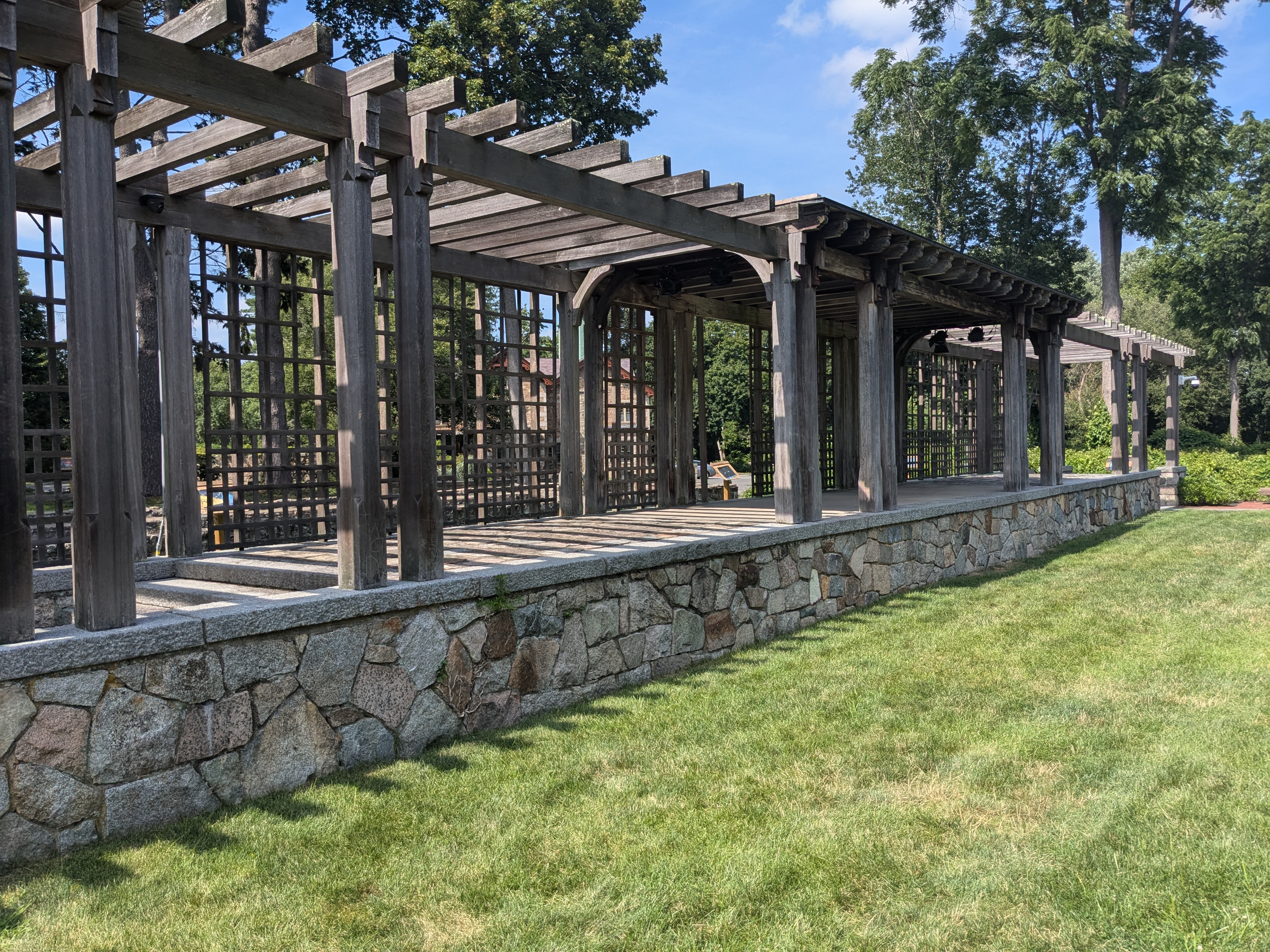 Garden pergola