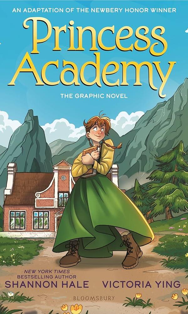 Cover Art for Princess Academy: The Graphic Novel by Shannon Hale
