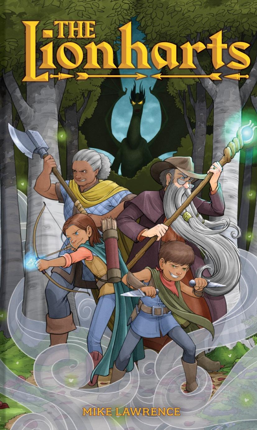 Cover art for The Lionharts by Mike Lawrence