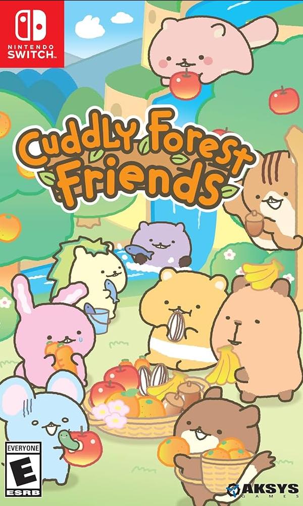 Video game cover for Cuddly Forest Friends on Nintendo Switch