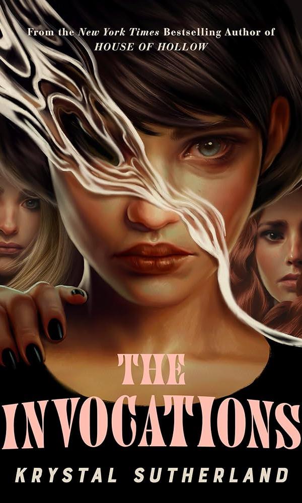 Book cover for The Invocations by Krystal Sutherland 