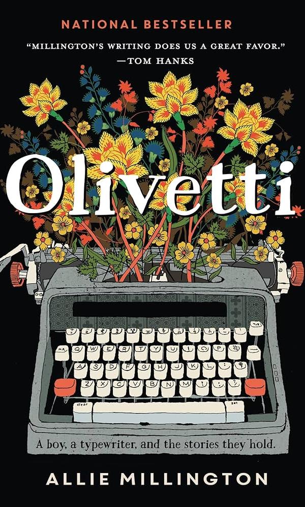 Book cover for Olivetti by Allie Millington