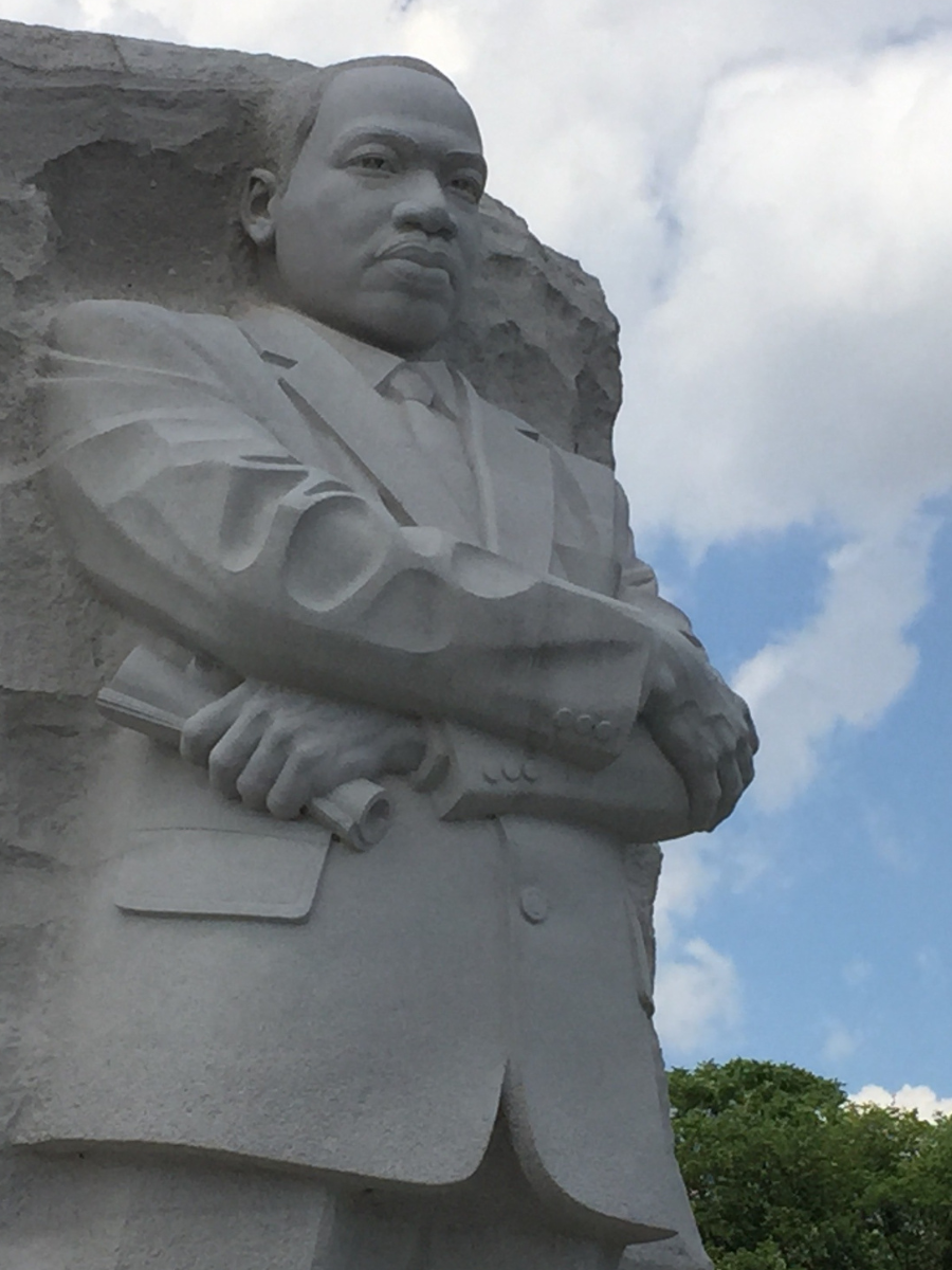 MLK statue on National Mall